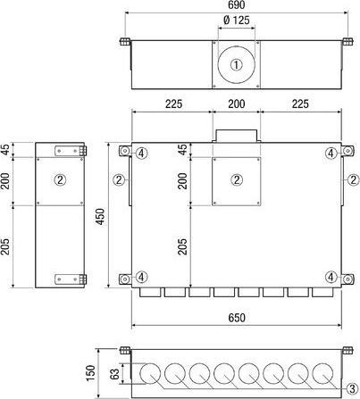 Actual product image Maico MF-BV63-125-8