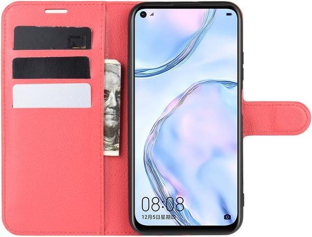 Produktbild MU Classic Litchi Leder Bookcover Series (Huawei P40 Lite)