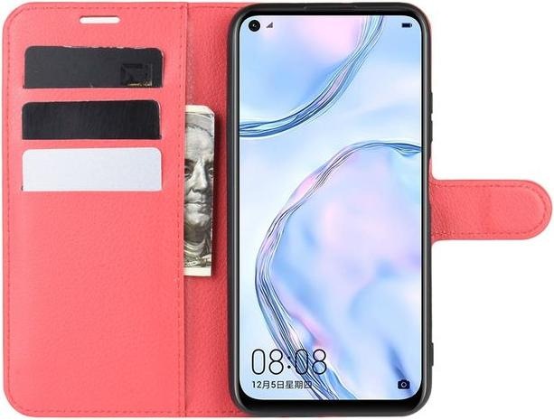 Produktbild MU Classic Litchi Leder Bookcover Series (Huawei P40 Lite)
