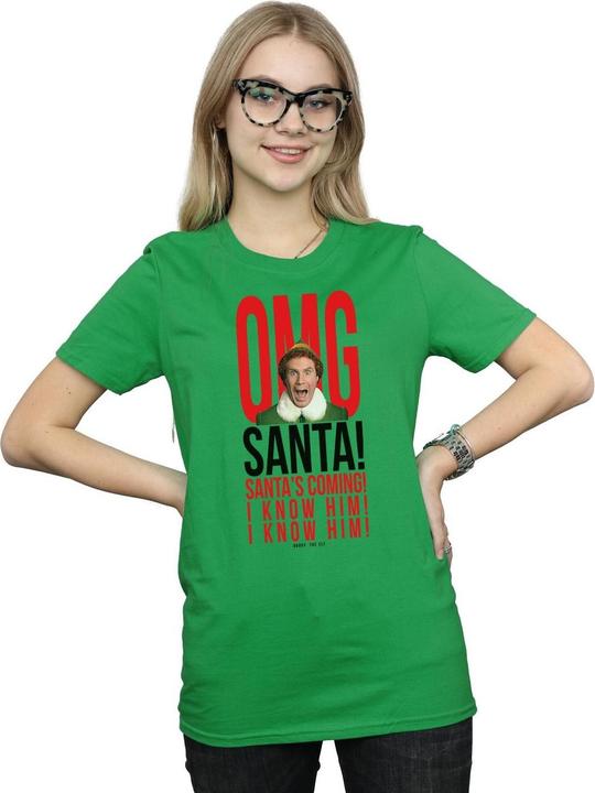 Produktbild Elf OMG Santa I Know Him TShirt (XL)
