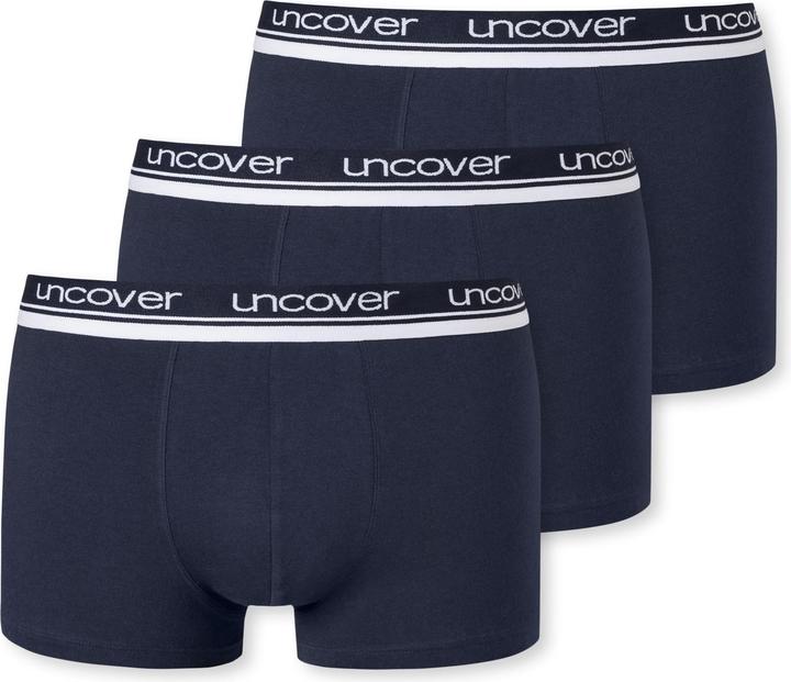 Produktbild Uncover by Schiesser Boxershort Casual Figurbetont (L, 3er Pack)
