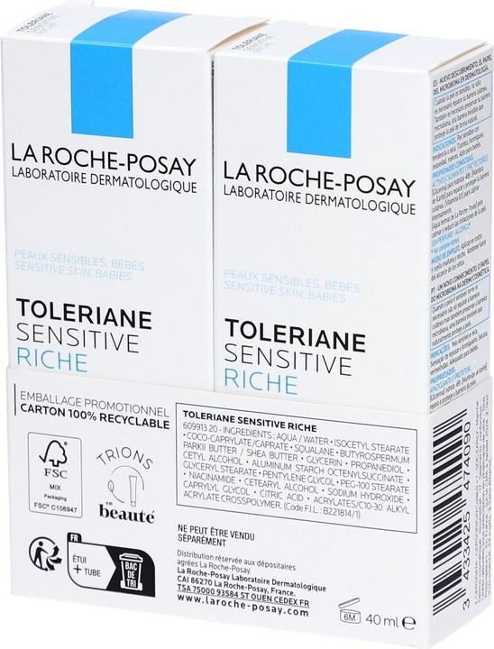 Produktbild La Roche Posay Toleriane Sensitive Rich (80 ml, Tagescreme)