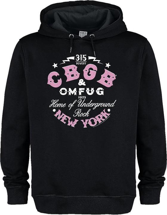 Produktbild Amplified CBGB Kapuzenpullover Logo (L)