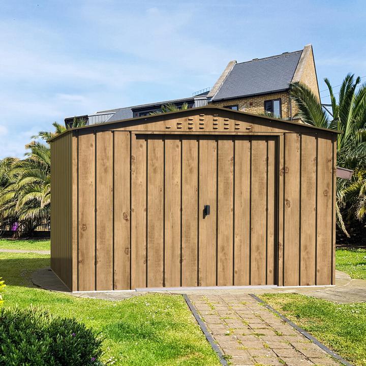 Produktbild Duramax Metall Gerätehaus 321x233 Gartenhaus