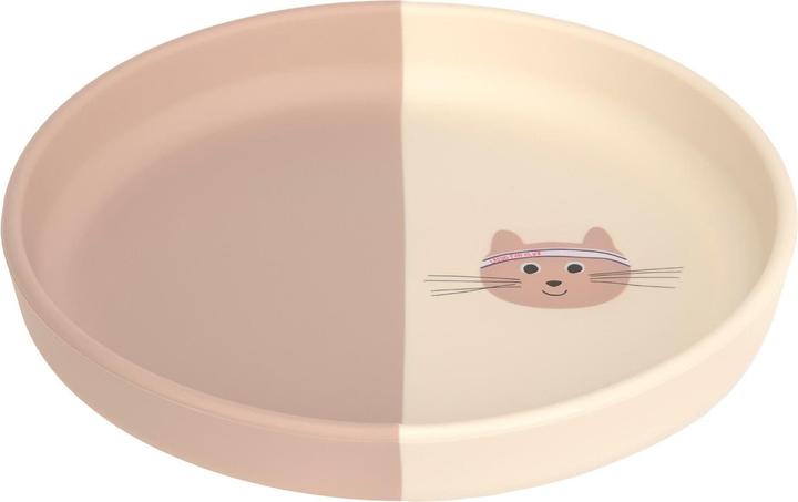 Produktbild Lässig Kinderteller Tiny Team Cat Braun/Beige