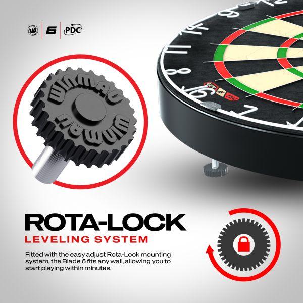 Produktbild Winmau Dartboard / Surround Bundle Blade 6, 5353