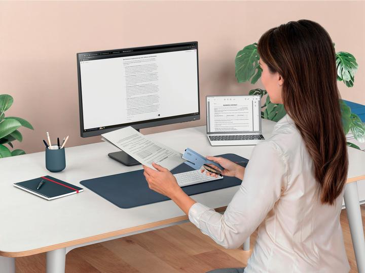 Immagine prodotto Rapid Pinze per graffare Classic K1 Retro Fondant Blu, azzurro (50 lamelle)