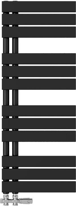 Emke Bathroom Radiator Towel Rail Adjustable Temperature Control 100x40cm Black 456W