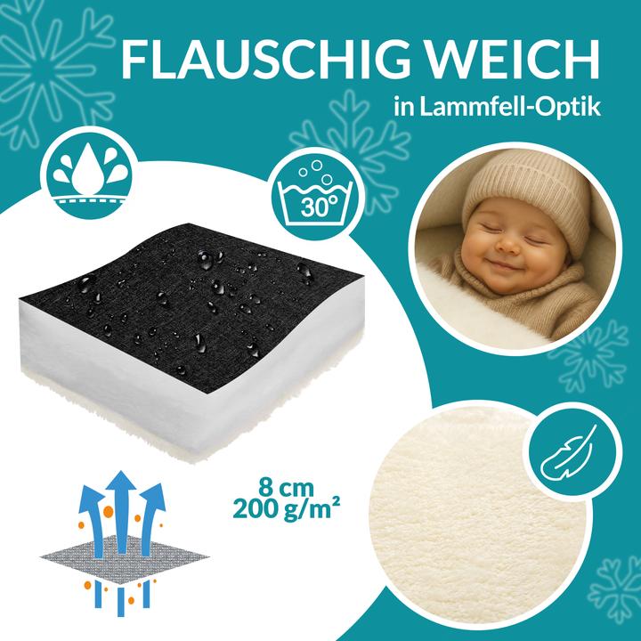 Produktbild Monzana Babyfusssack