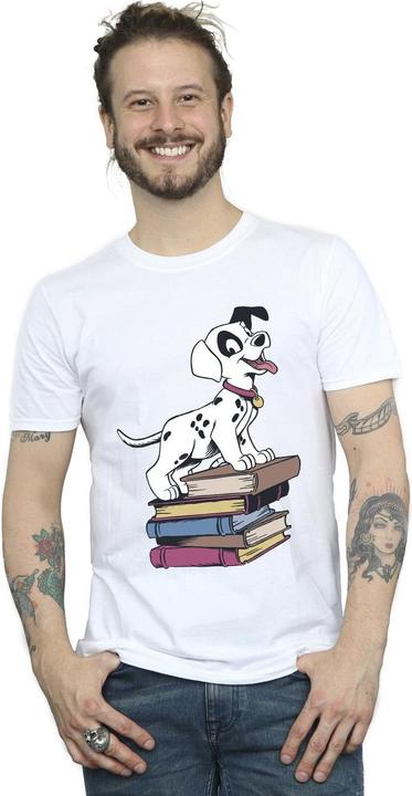 Immagine prodotto Disney 101 Dalmatians Books Maglietta Uomo (3XL)