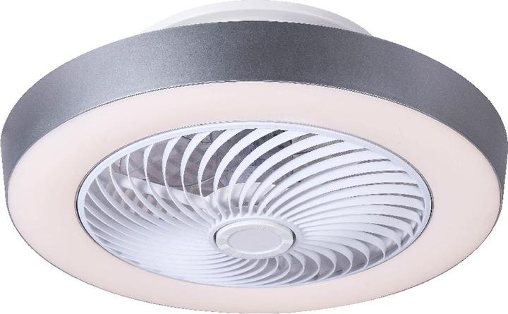 Actual product image Madeira Ceiling fan with lighting Gharra white/grey up to 25 m light colour adjustable with remote control (47 dB)