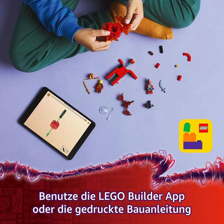 Produktbild LEGO Kais Drachen-Spinjitzu-Spinner (71823, LEGO Ninjago)