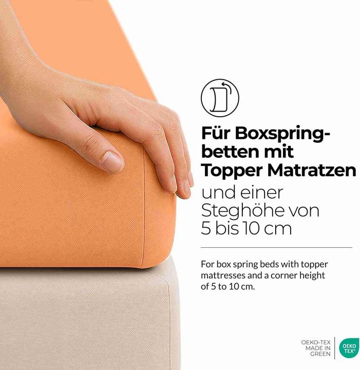 Produktbild Etérea Comfort Jersey Topper (180 x 200 cm, 200 x 200 cm)