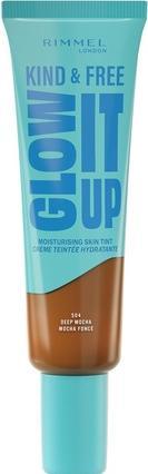 Produktbild Rimmel London Kind & Free Glow It Up Moisturising Skin Tint (504 Deep Mocha)