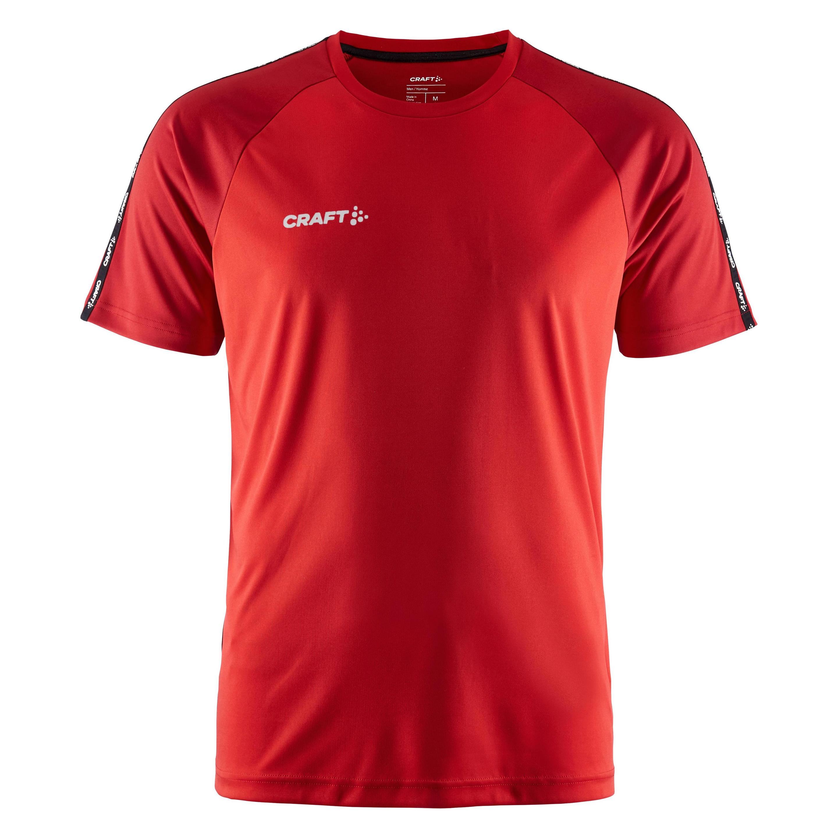 Craft, Herren, Sportshirt, Squad 2.0 Contrast Jersey M (S), Rot, S