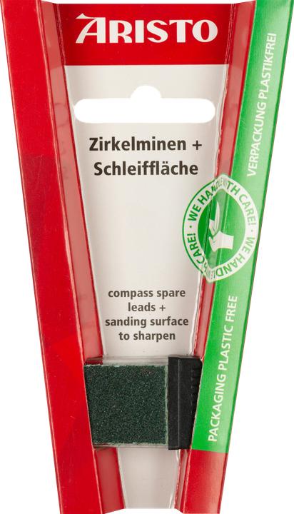 Produktbild Aristo Zirkel Ersatzminen im Eco-Blister 15 Stk. Zirkelminen (15 Stk., 2 mm, HB)