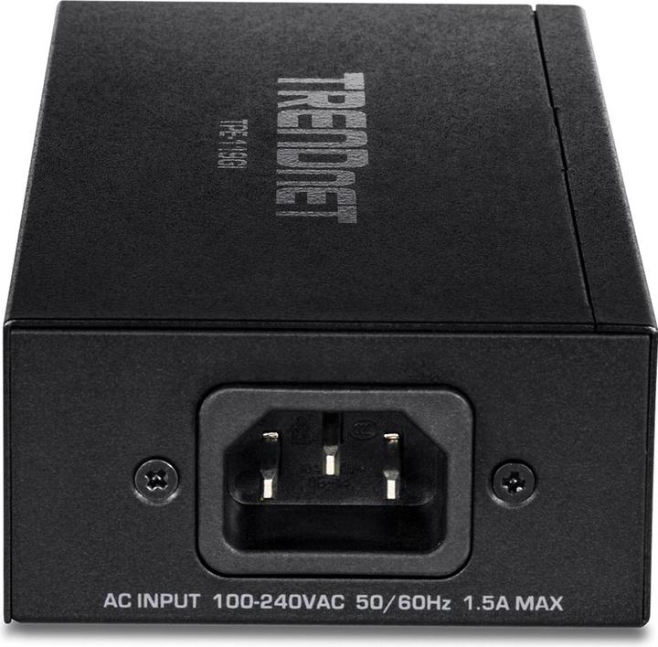 Actual product image Trendnet TPE-119GI Gigabit 4PPoE injector (UPOE, 802.3at (PoE+), 95 W)