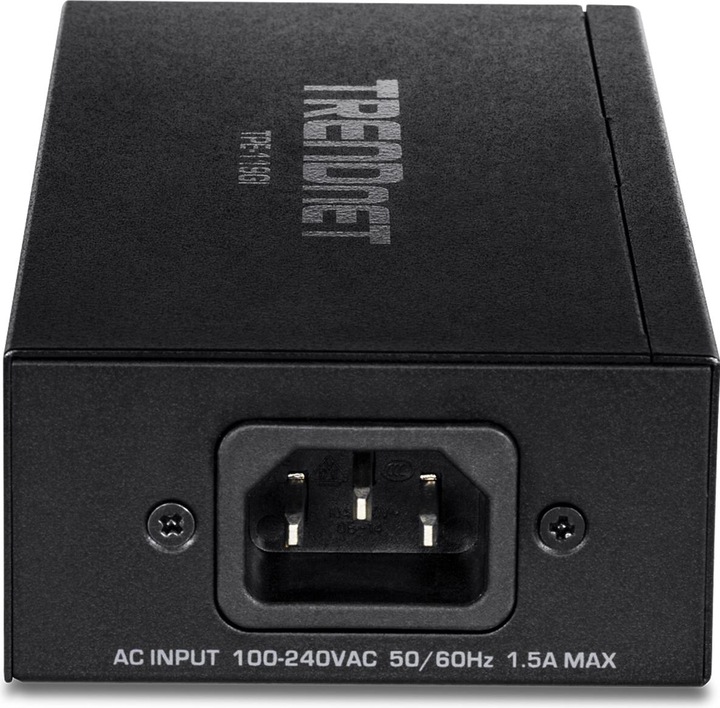 Immagine prodotto Trendnet Iniettore TPE-119GI Gigabit 4PPoE (UPUA, 802,3at (PoE+), 95 W)