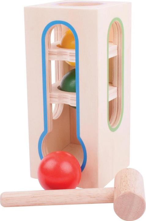 Actual product image Bigjigs Wooden hammer game