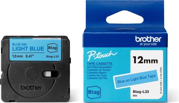 Actual product image Brother Btag (1.20 cm, Blue)