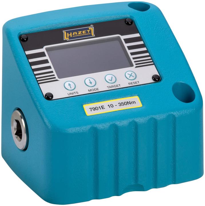 HAZET Drehmoment-Prüfgerät ∙ elektronisch ∙ 10 - 350 Nm 7901E ∙ Nm min-max: 10 - 350 Nm ∙ Vierkant1… (1/2", 10 - 350 Nm)