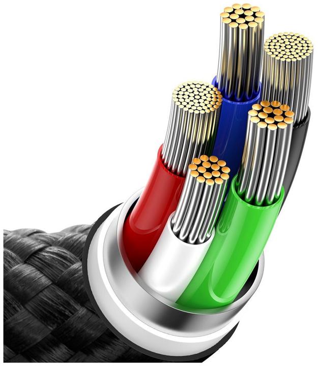 Produktbild Baseus USB-C cable for Lightning Glimmer Series, 20W, 2m (Black) (2 m, USB 2.0, 20 W)