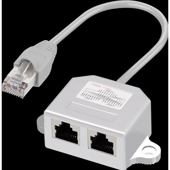 Thumbnail - LogiLink T-Adapter (Kabel Zubehör), Netzwerk Zubehör