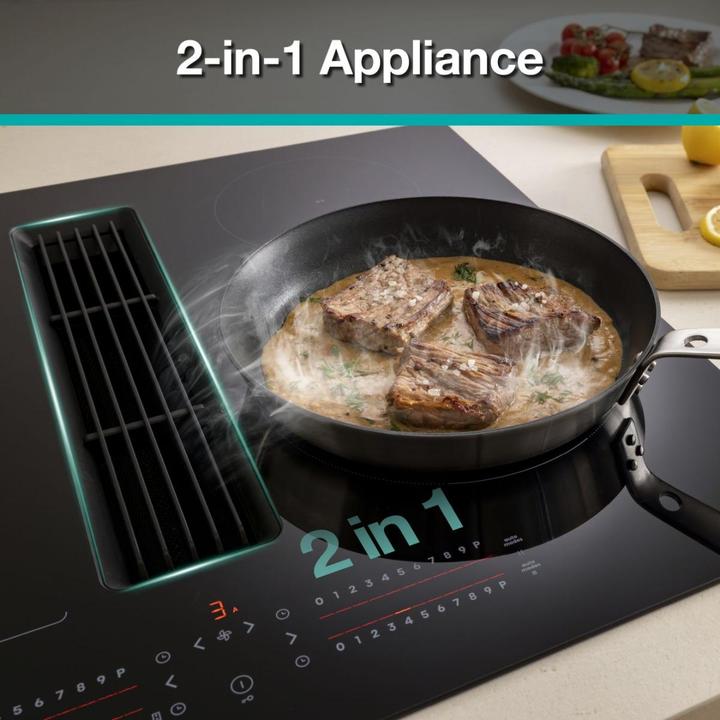 Produktbild Gorenje Eingebautes Kochfeld GEH6432BSCWF (60 cm, Induktionskochfeld)