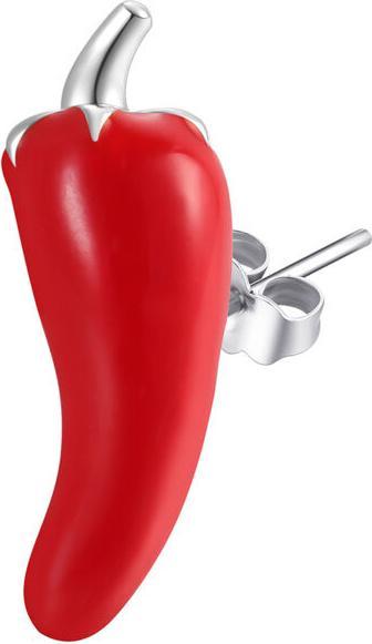 Immagine prodotto Rosato Orecchini singoli in argento Peperoncino Storie RZO029R (L)