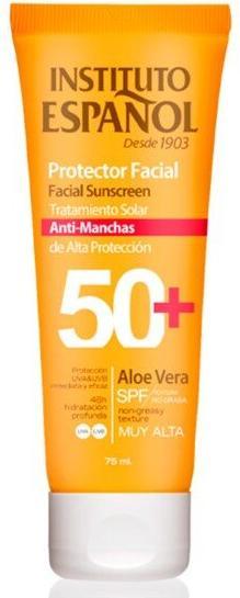 Instituto Español Sol. Tubo Proteccion Facial Antimachas Spf50+ 75 ml (Suntan cream, SPF 50, 75 ml)