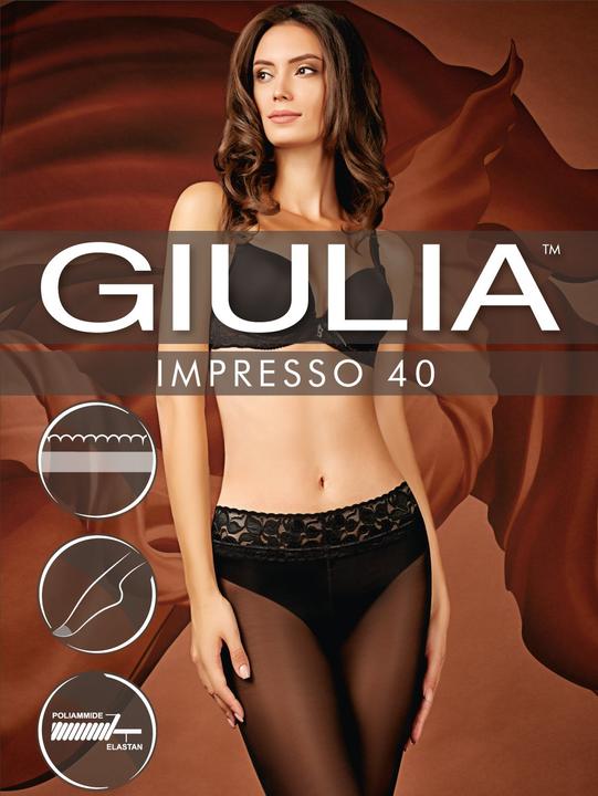 Image du produit Giulia Impresso 40 Collant, couleur daino, taille 36-38 (40 DEN, 36 - 38)