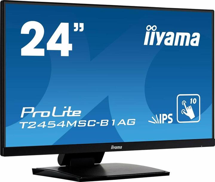 Produktbild iiyama 60.5cm (23,8") T2454MSC-B2AG 16:9 M-Touch HDMI+USB (1920 x 1080 Pixel, 23.80")
