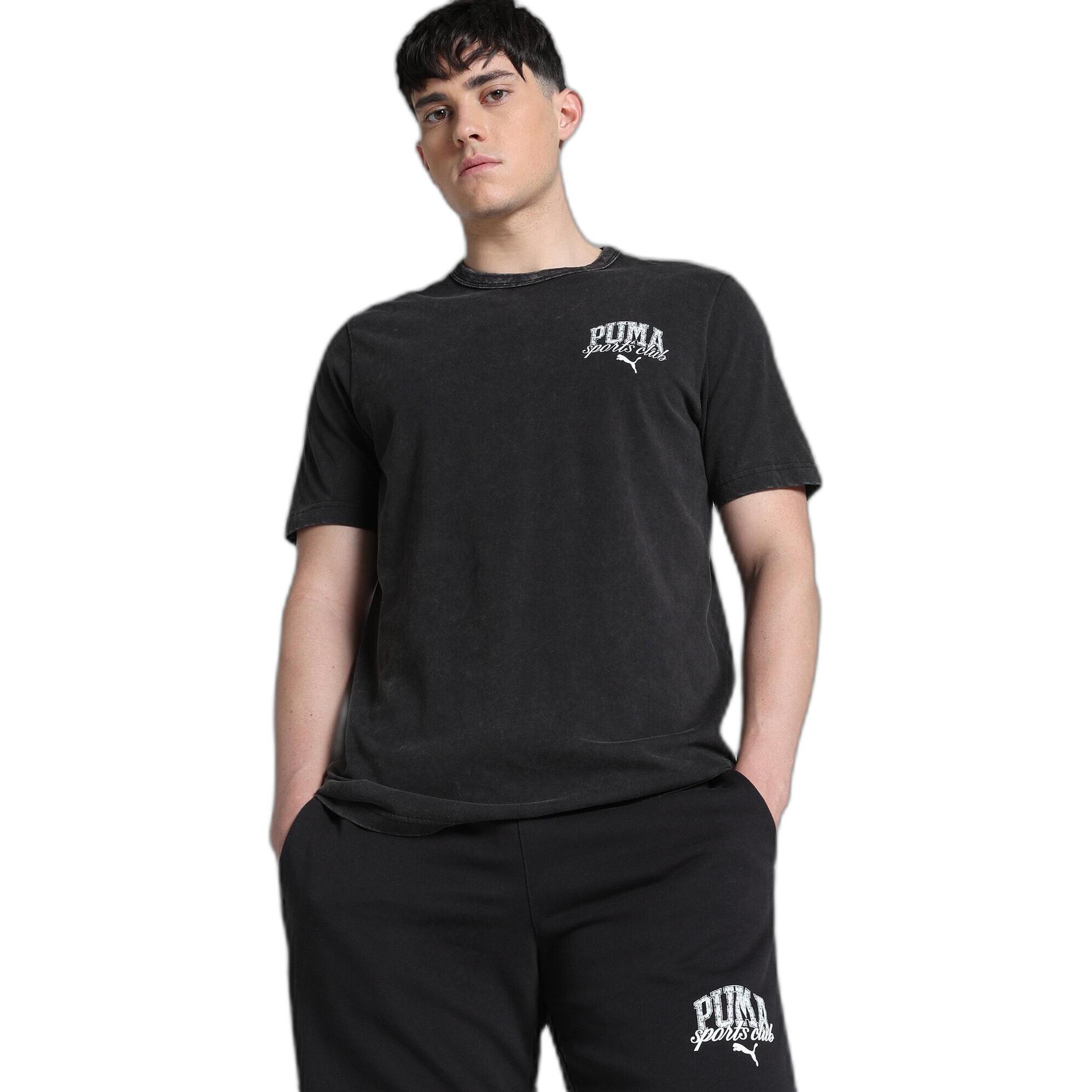 Thumbnail - Puma, Herren, Sportshirt, CLASS Washed Tee (S), Schwarz, S