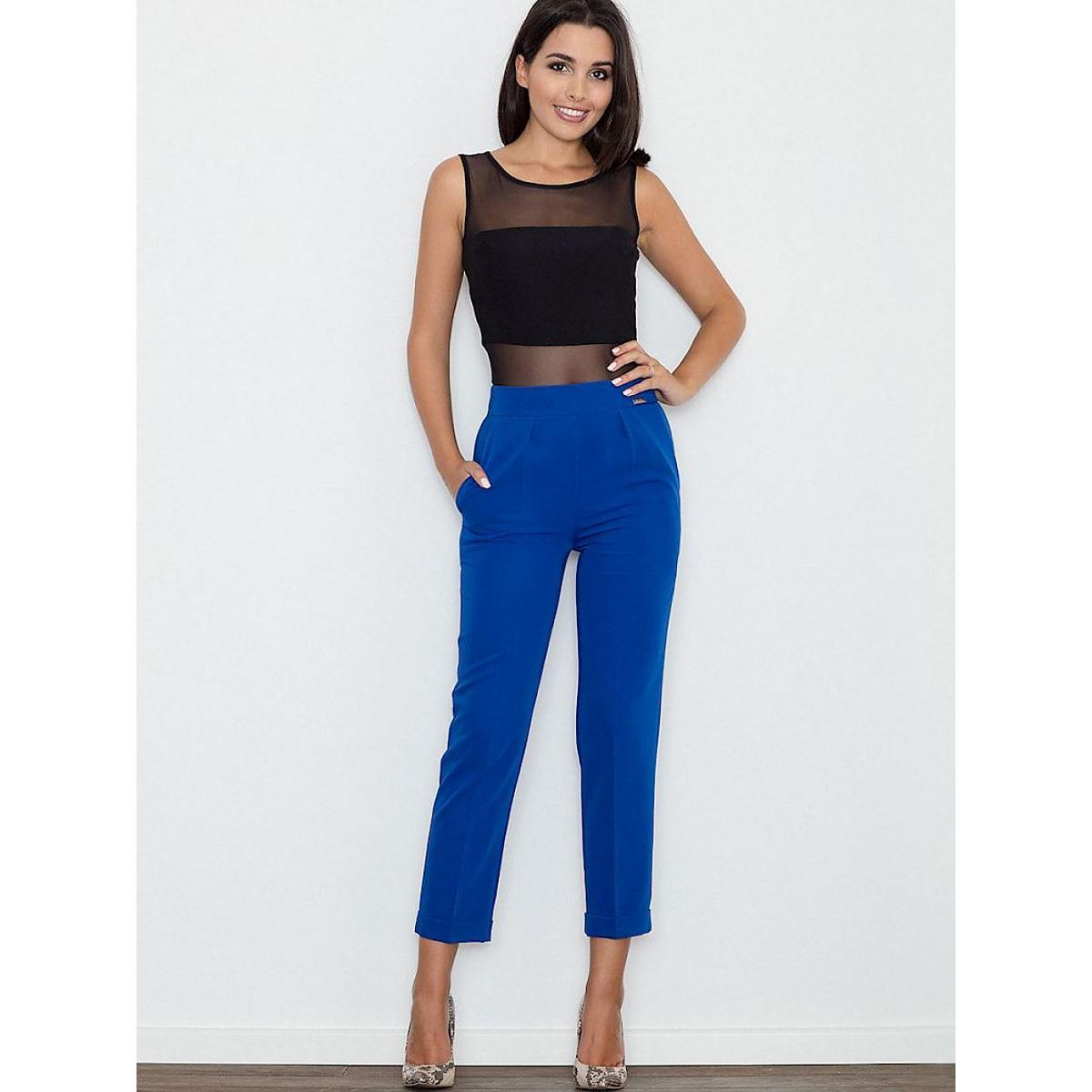 Figl, Damen, Hosen, Damen Hose, Blau, (M)