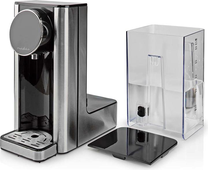 Actual product image Nedis Hot Water Dispenser 2600 W 2.7 l Aluminium / Black