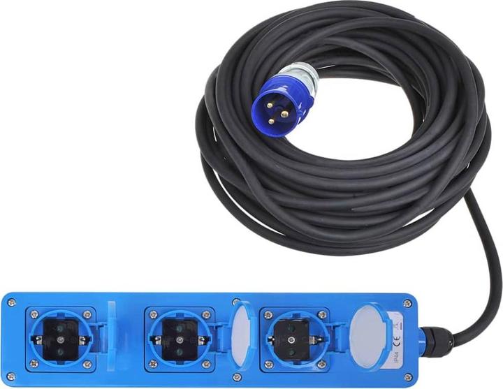 ProPlus CEE 3-fach Schuko Steckdosenleiste (5 m)