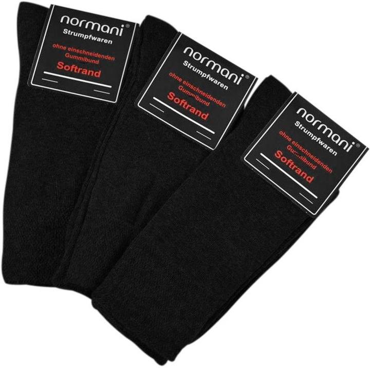 Actual product image Normani 6 pairs of comfort socks with soft edge (pack of 6, 47 - 50)