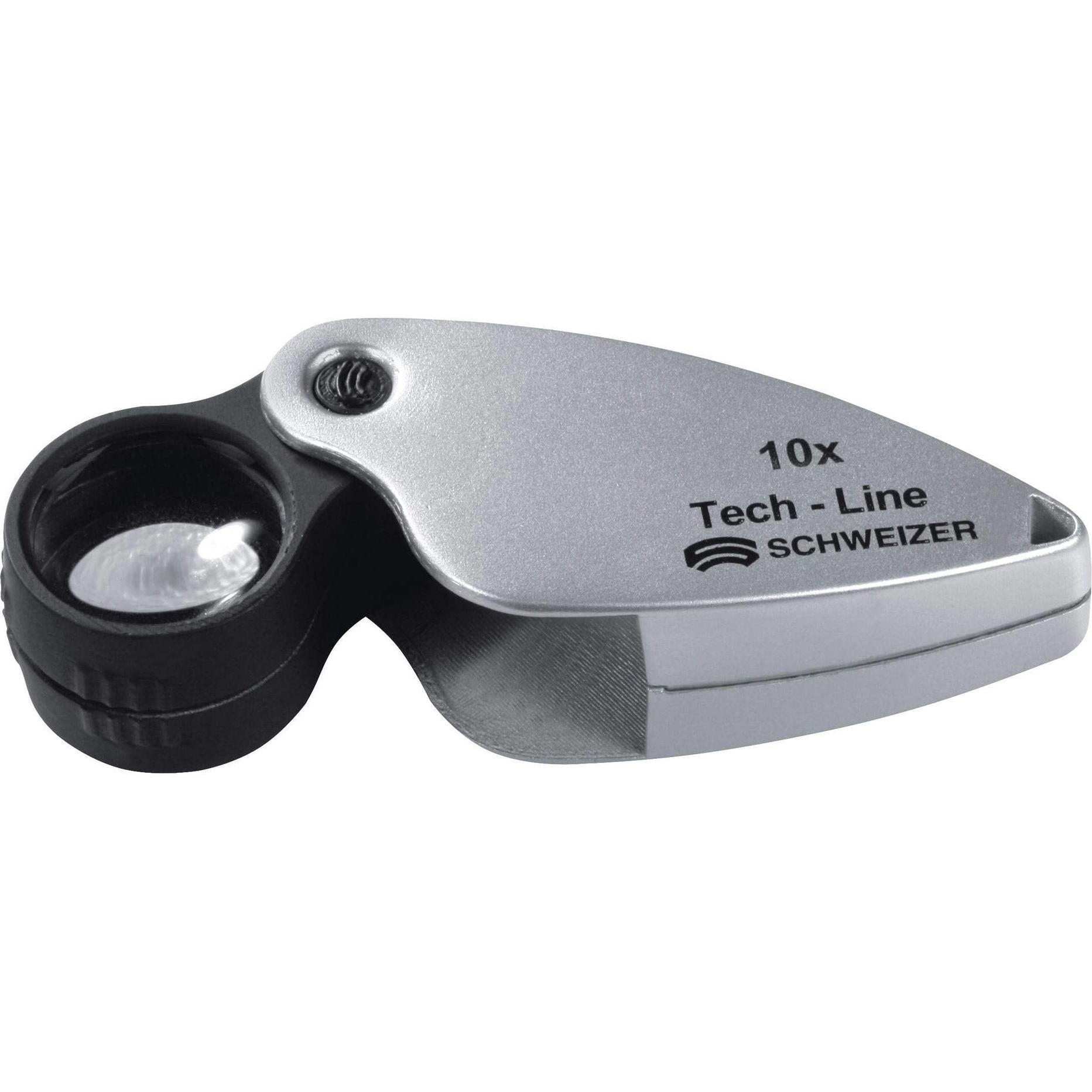 Schweizer Optik, Lupe, Präzisions-Klapplupe 10x