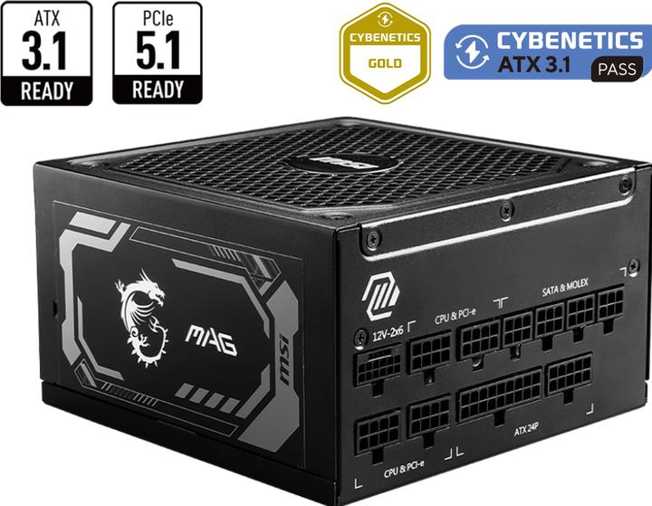 Productafbeelding MSI MAG A1250GL (1250 W)