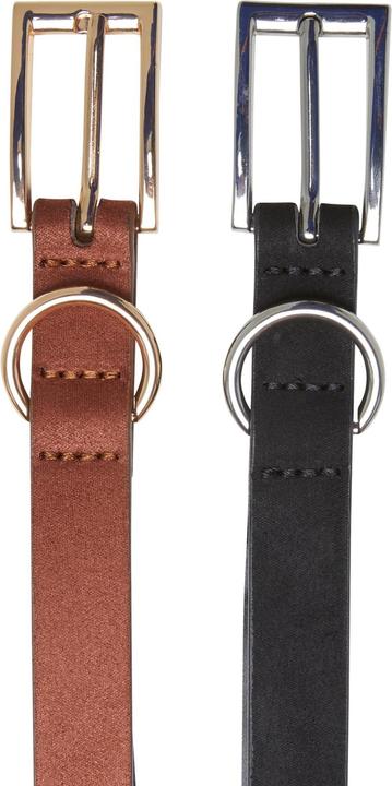 Produktbild Urban Classics Dünne Frauen-Gürtel aus Lederimitat und Velours (L, XL)