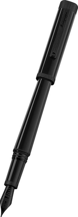 Produktbild Montegrappa ISZ4I34C QUATTRO FÜLLFEDERHALTER, ULTRASCHWARZES PL., M, 14K