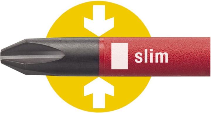 Image du produit Wiha Bit Set slimVario (Clé Allen, Cruciforme PZ, Recouvrement cruciforme Phillipps (PH), TX, Vis fendues)