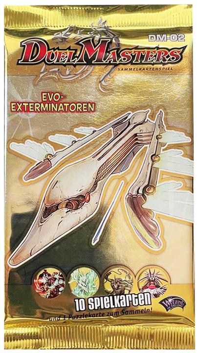 Actual product image Magic the Gathering Evo-Exterminatoren Duel Masters TCG Booster Pack DM02 (German, Booster Pack)