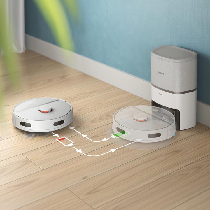 Actual product image Philips 3000 series XU3110/02 (Vacuum mopping robot)
