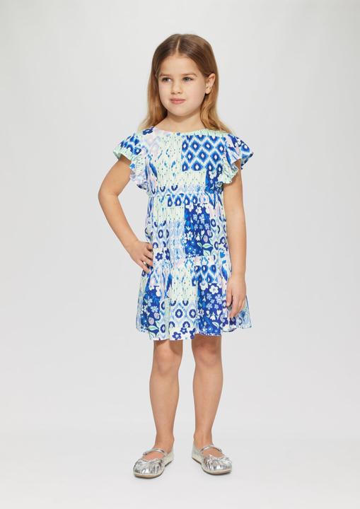 Immagine prodotto S.Oliver Kleid Kurzes Viskose-Kleid mit Flügelärmeln und Rückenausschnitt (140)
