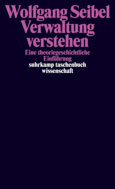 Produktbild Verwaltung verstehen (Deutsch, Wolfgang Seibel, 2016)