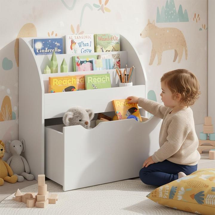 Actual product image Bellabino Children's bookshelf with drawer