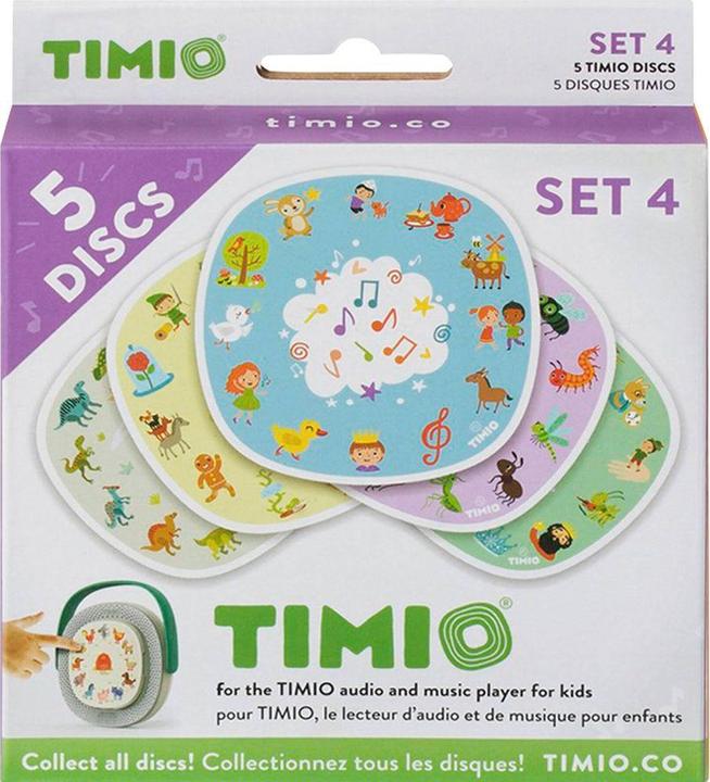 Produktbild Timio Audio Disc Set 4 (Spanisch, Isländisch, Portugiesisch, Deutsch, Italienisch, Chinesisch, Französisch, Multilingual, Englisch)