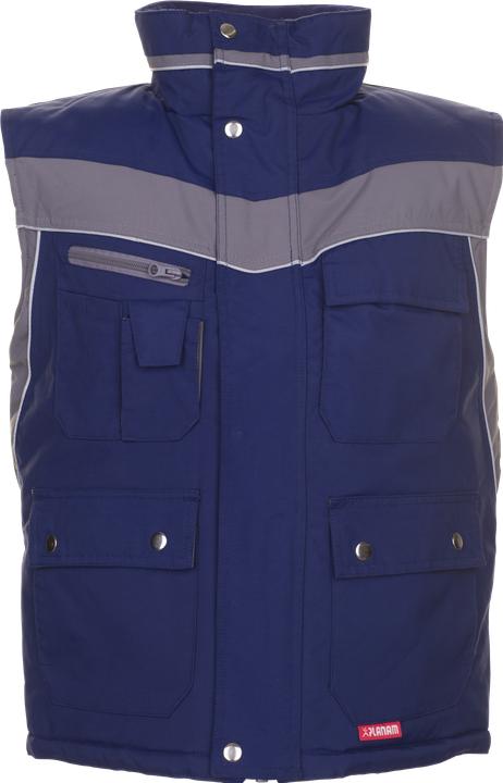 Produktbild Planam unisex Winterweste PLALINE marine, zink Grösse L (L)