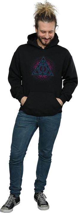 Produktbild Neon Deathly Hallows Kapuzenpullover (XXL)